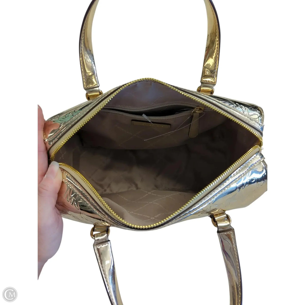 Handbag Designer By Michael Kors, Size: Medium