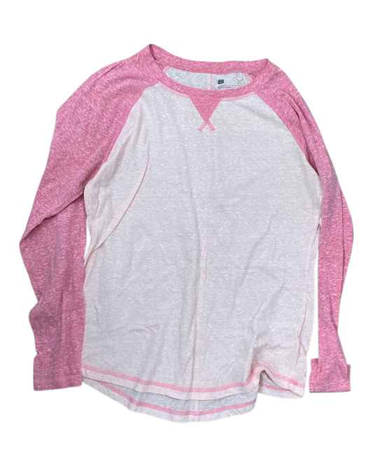 Top Ls By Xersion In Orange & Pink, Size:M