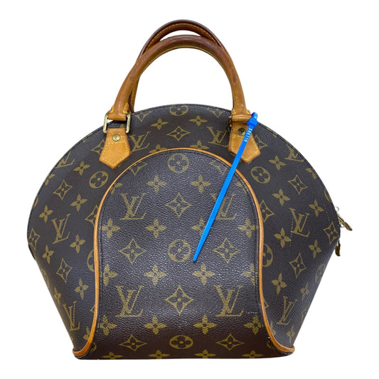 Handbag Luxury Designer By Louis Vuitton In Brown, Size:Medium