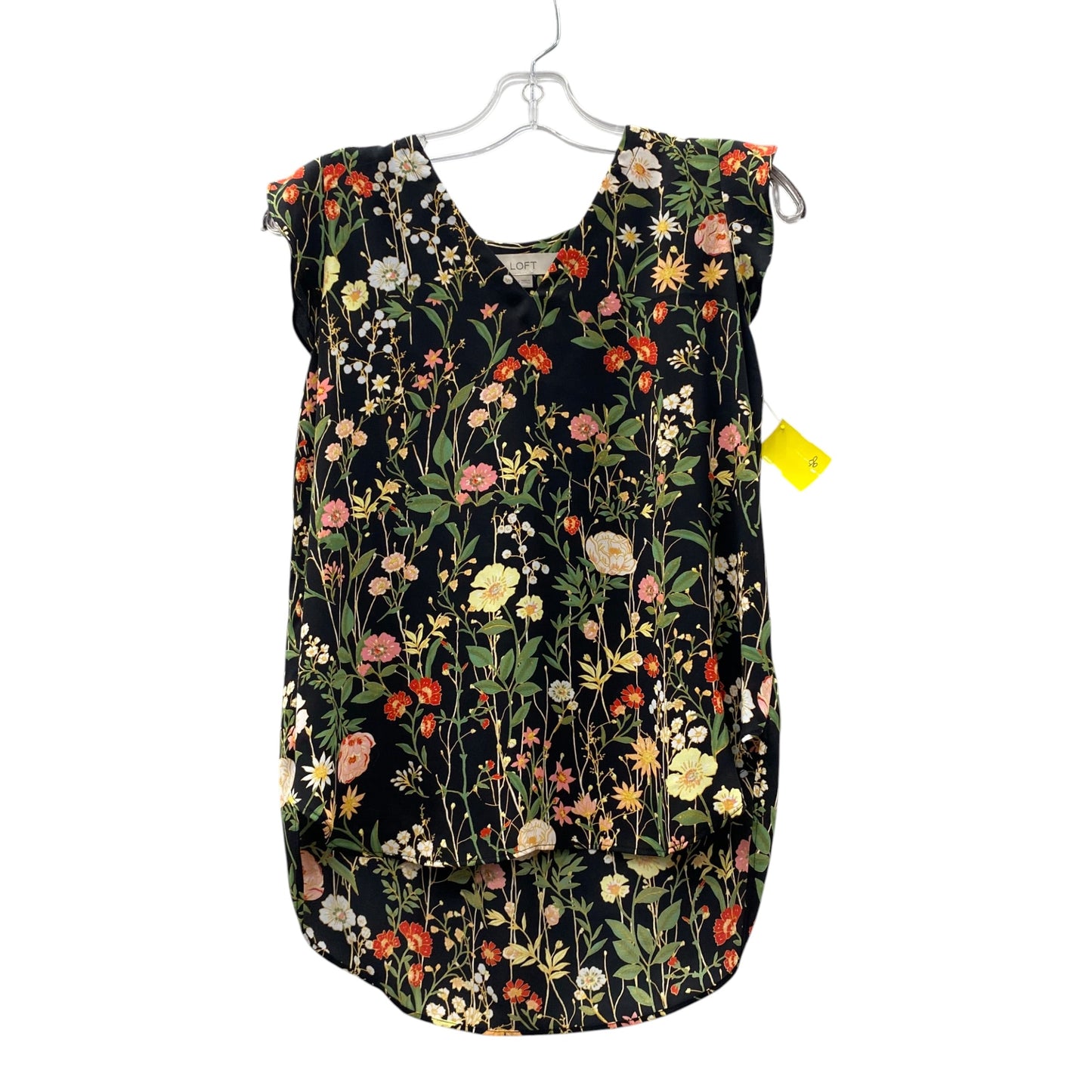 Top Ss By Loft In Black, Size:Sp