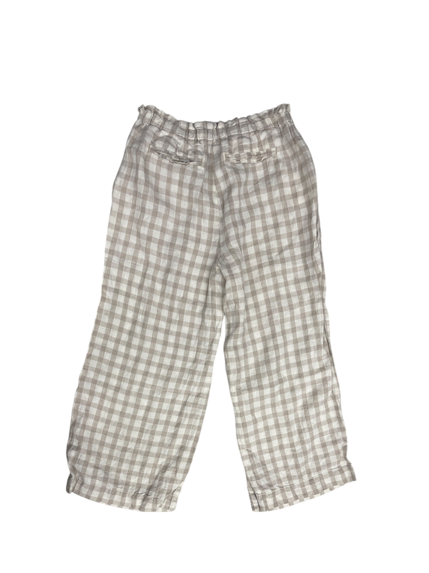 Pants Linen By Lou And Grey In White, Size:Sp