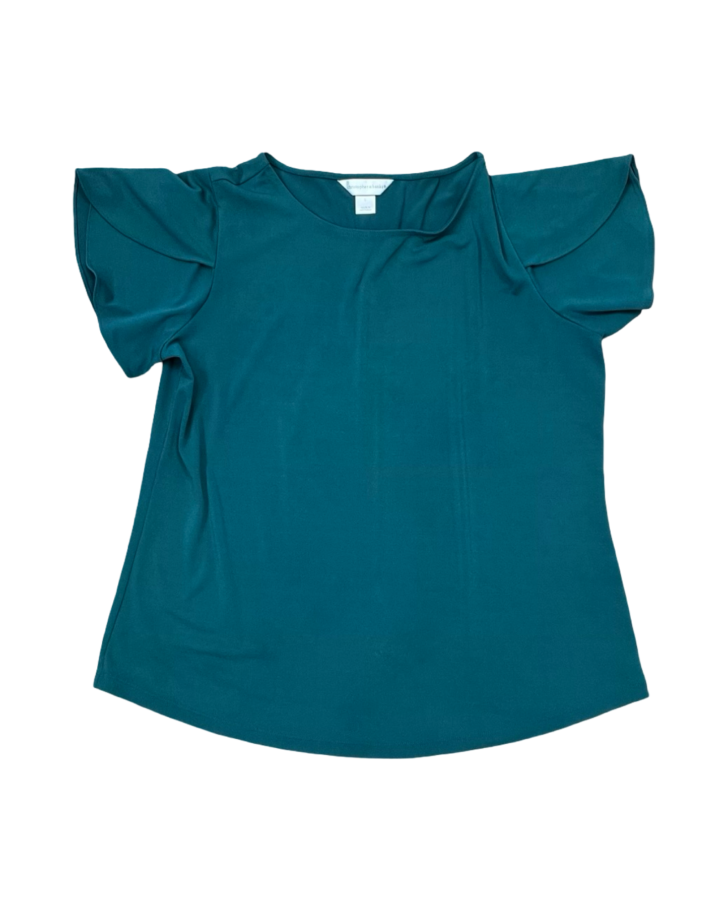 Top Ss By Christopher And Banks In Green, Size:L