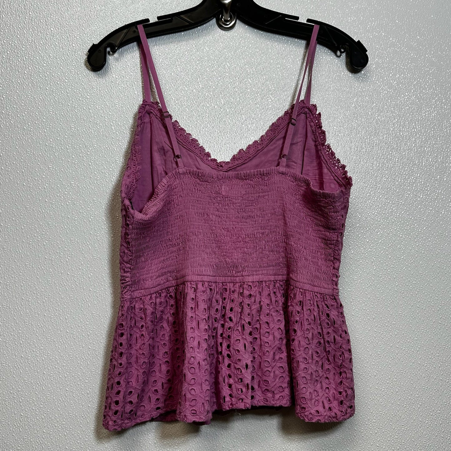 Pink Top Sleeveless Clothes Mentor, Size L
