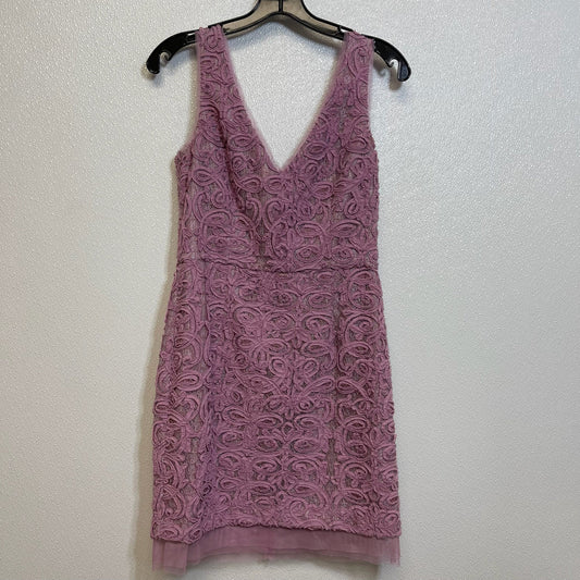 Dress Casual Short By Bcbgmaxazria In Lavender, Size: 8