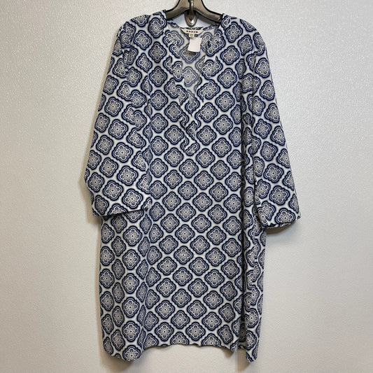 Dress Casual Short By Boden In Blue White, Size: 16