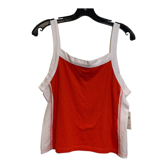 Top Sleeveless By Pilcro In Orange, Size: L