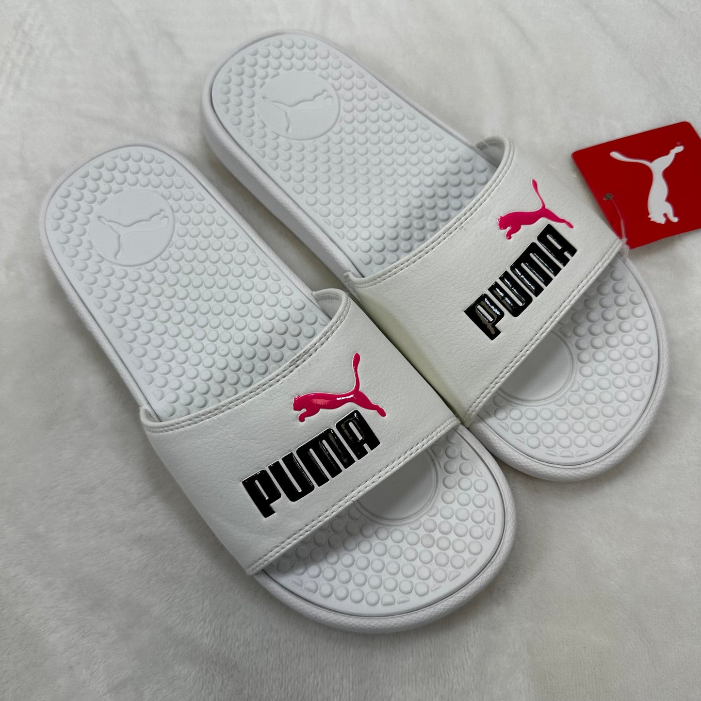 Sandals Flip Flops By Puma In White, Size: 8