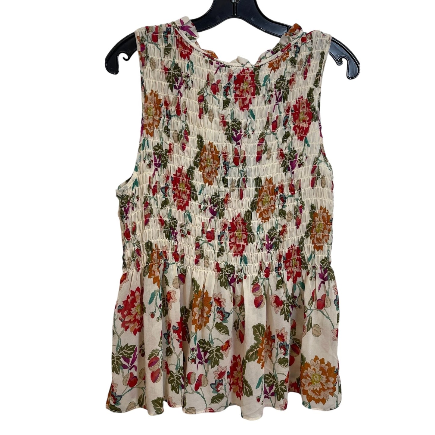 Top Sleeveless By Cynthia Rowley In Flowered, Size: M