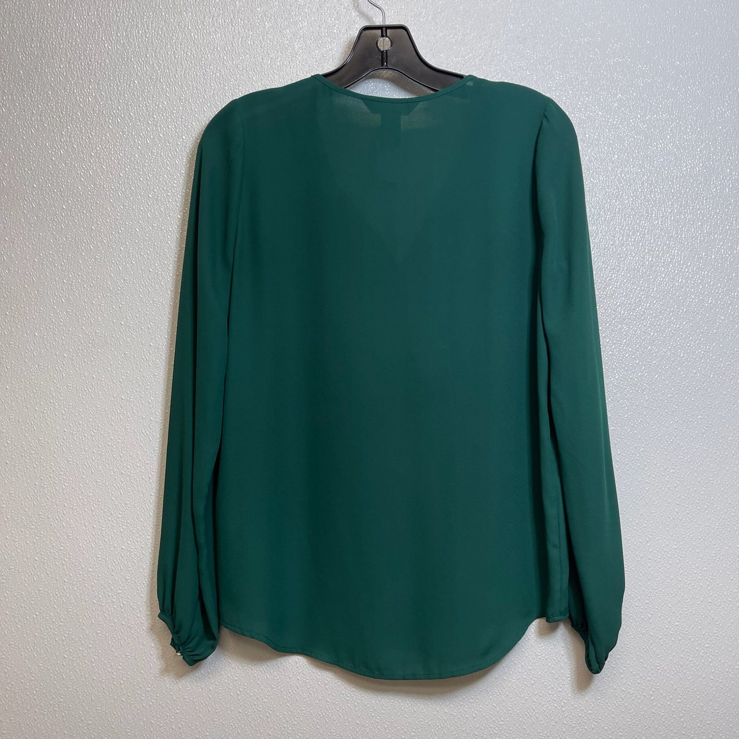 Top Long Sleeve By White House Black Market O In Kelly Green, Size: 0