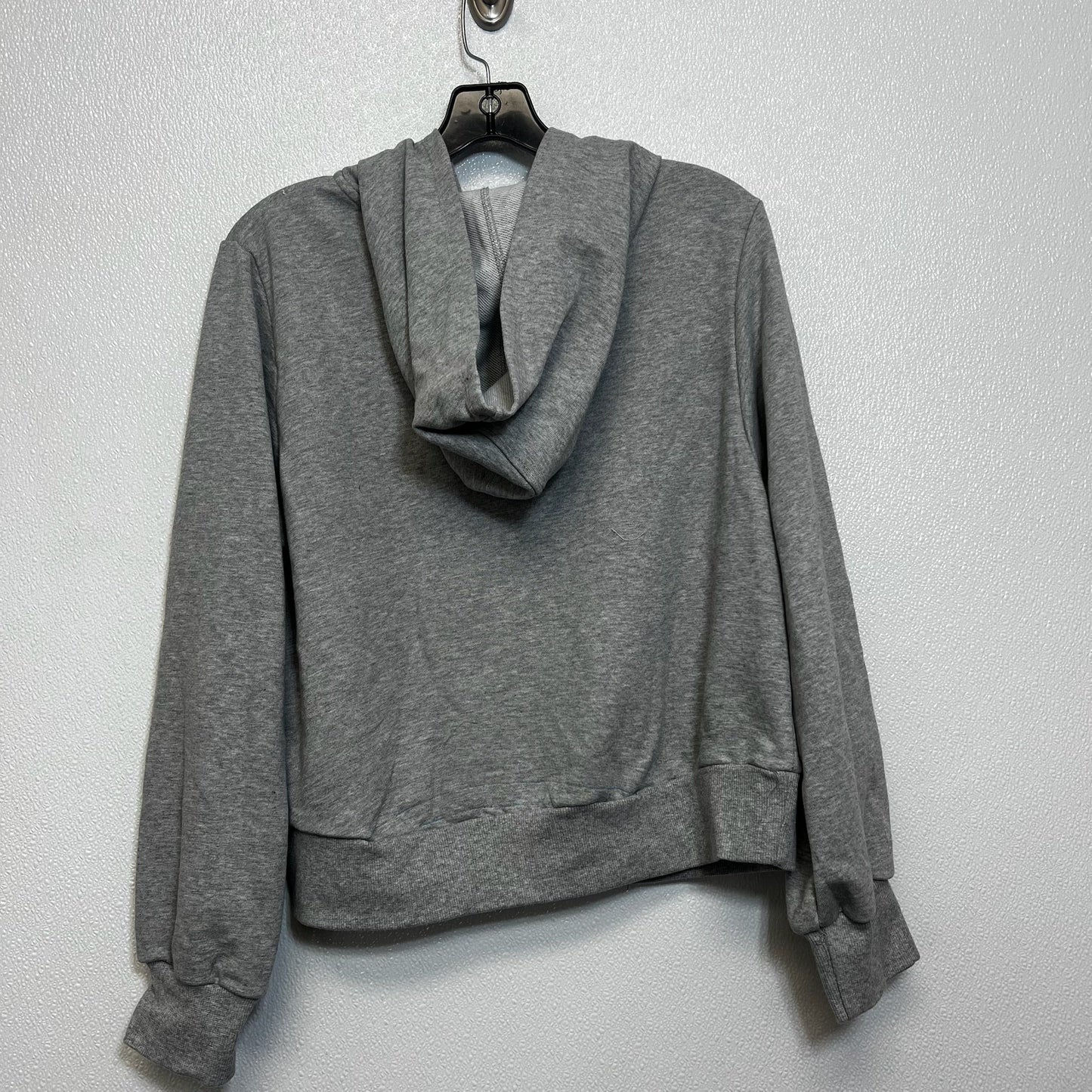 Sweatshirt Hoodie By Ashley Stewart In Grey, Size: Xl