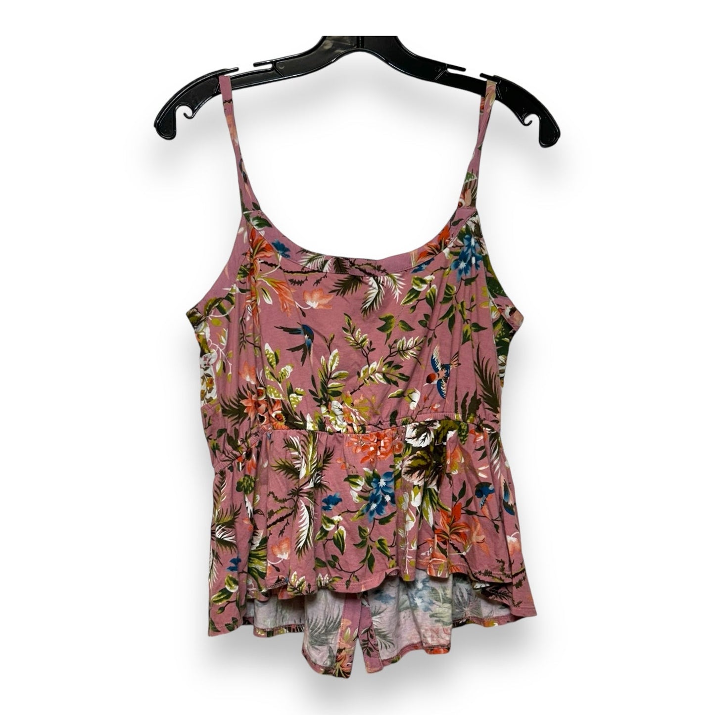 Top Sleeveless By Tiny In Flowered, Size: M