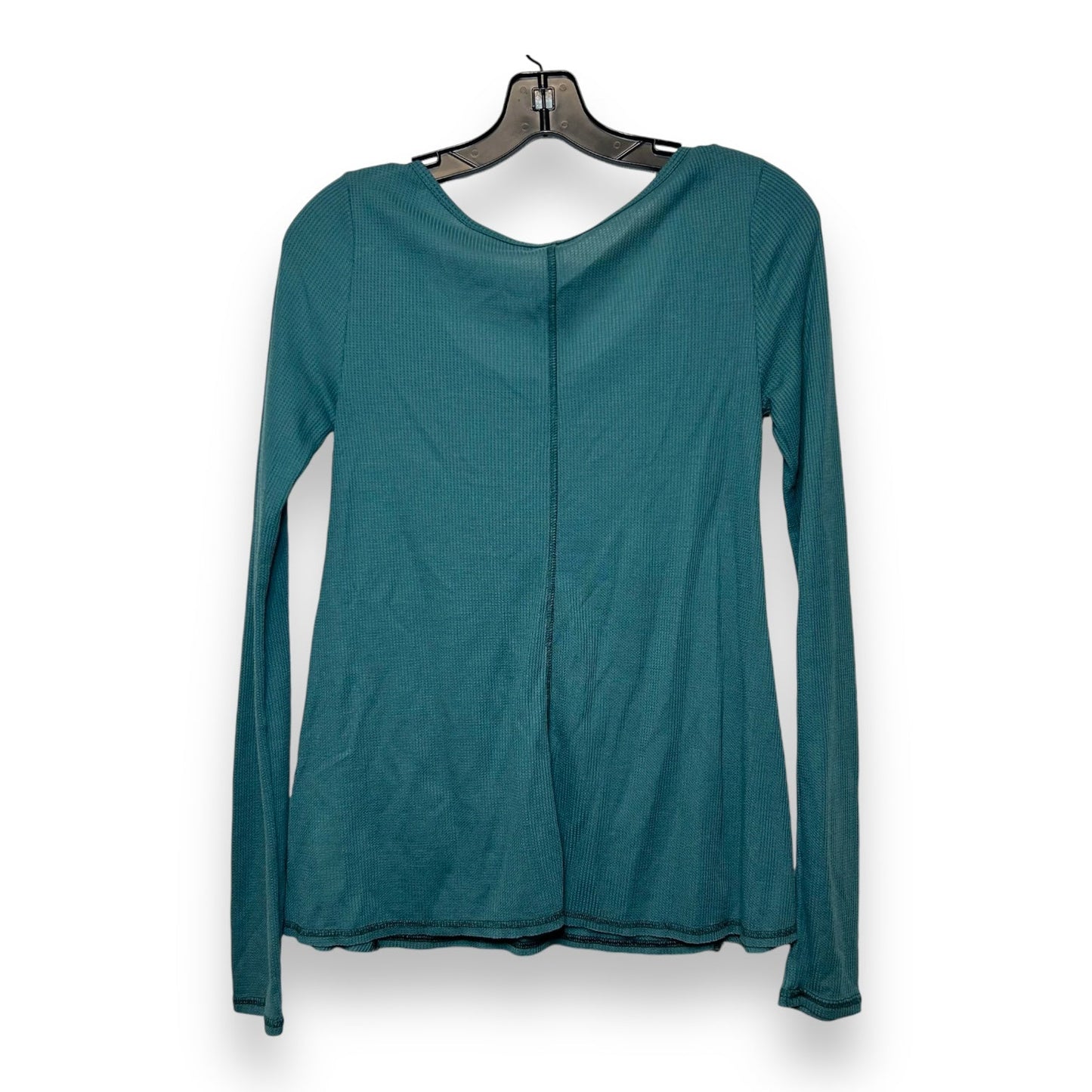 Top Long Sleeve Basic By Free People In Turquoise, Size: S