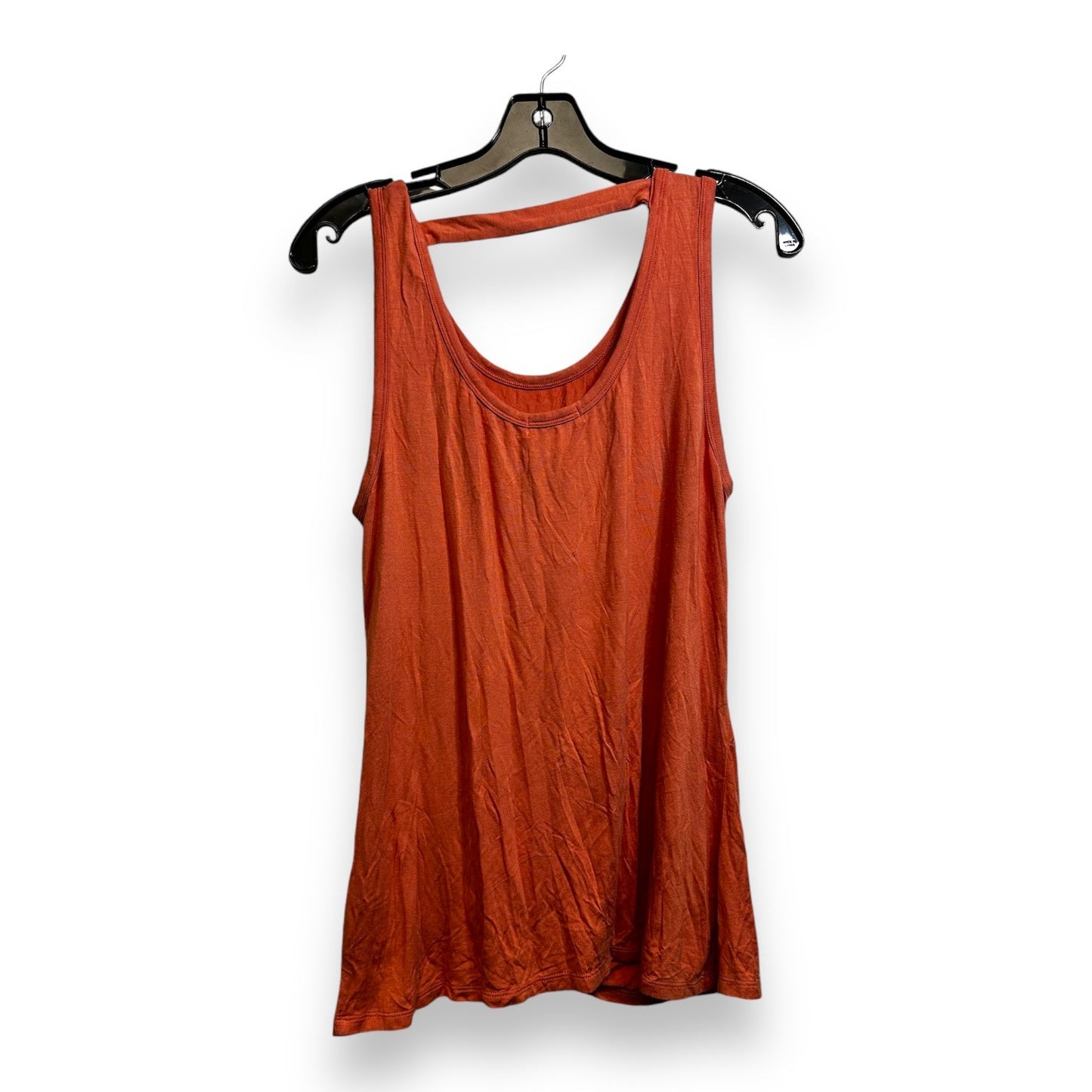 Top Sleeveless Basic By Clothes Mentor In Orange, Size: L