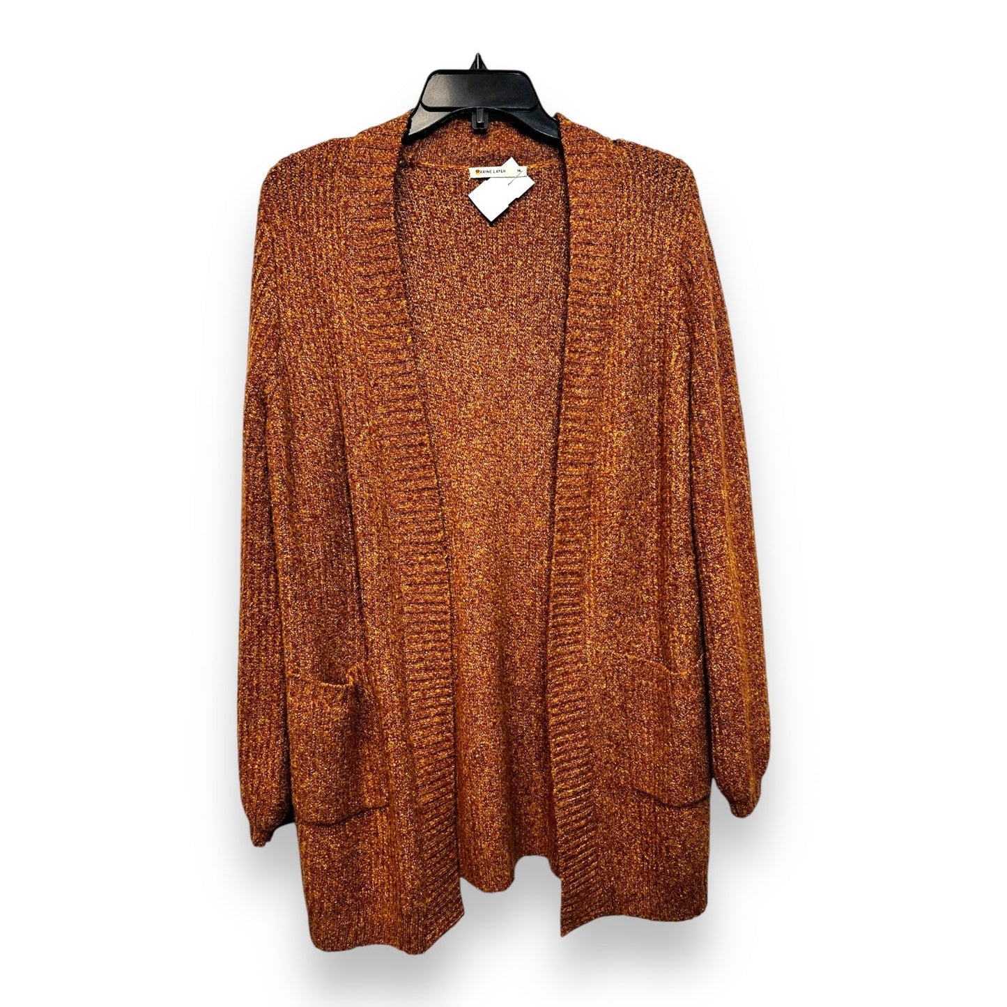 Cardigan By Marine Layer In Orange, Size: M