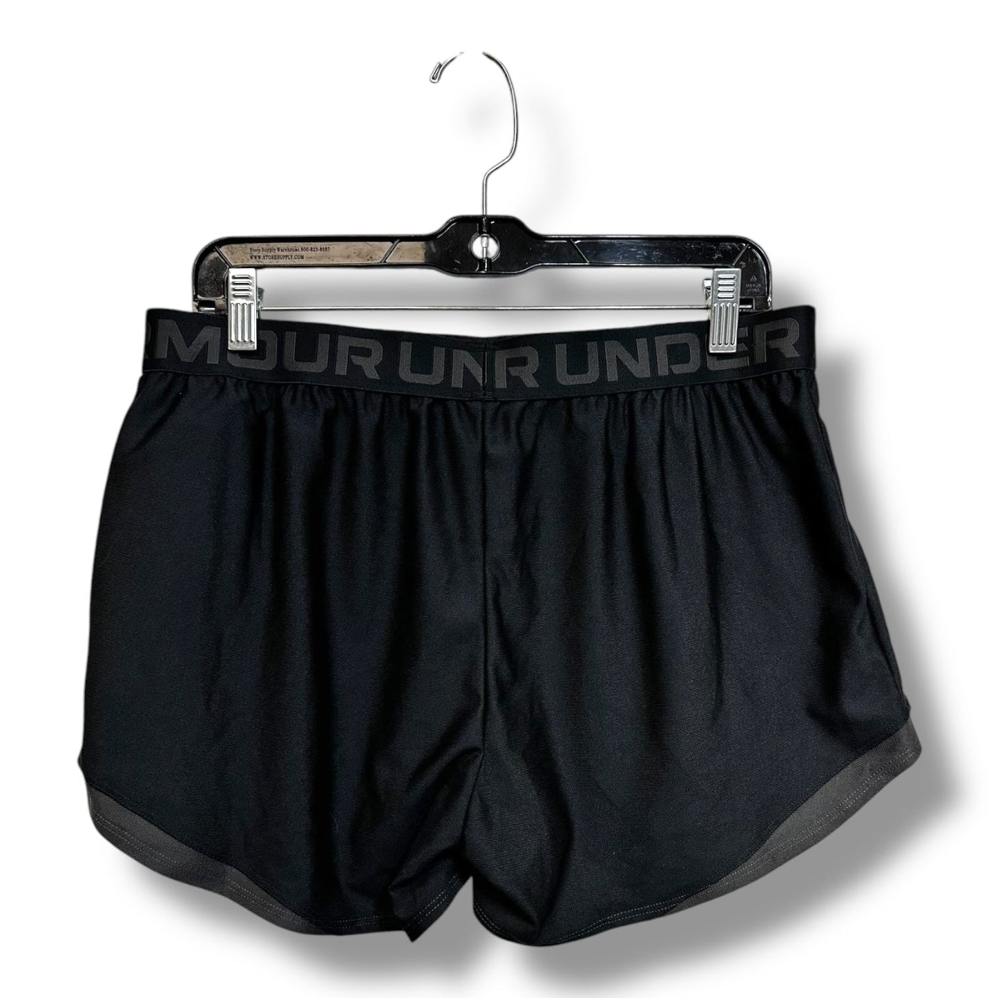 Athletic Shorts By Under Armour In Black, Size: L