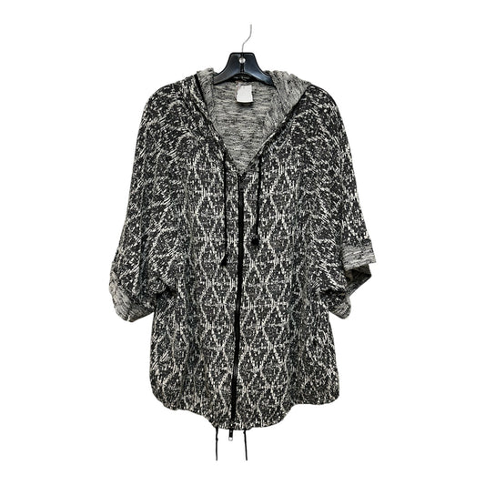 Cardigan By Free People In Black & White, Size: L