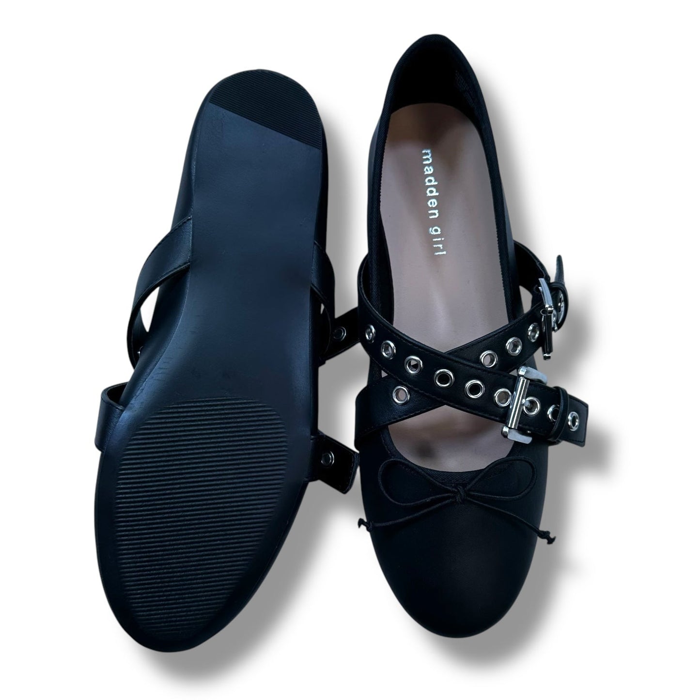 Shoes Flats By Madden Girl In Black, Size: 9