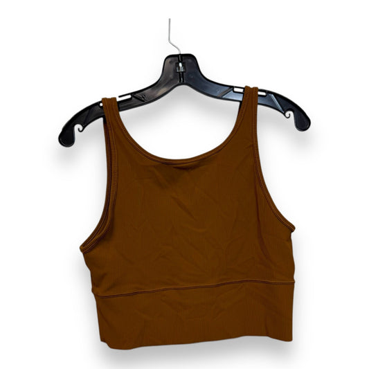 Athletic Tank Top By Lululemon In Bronze, Size: L