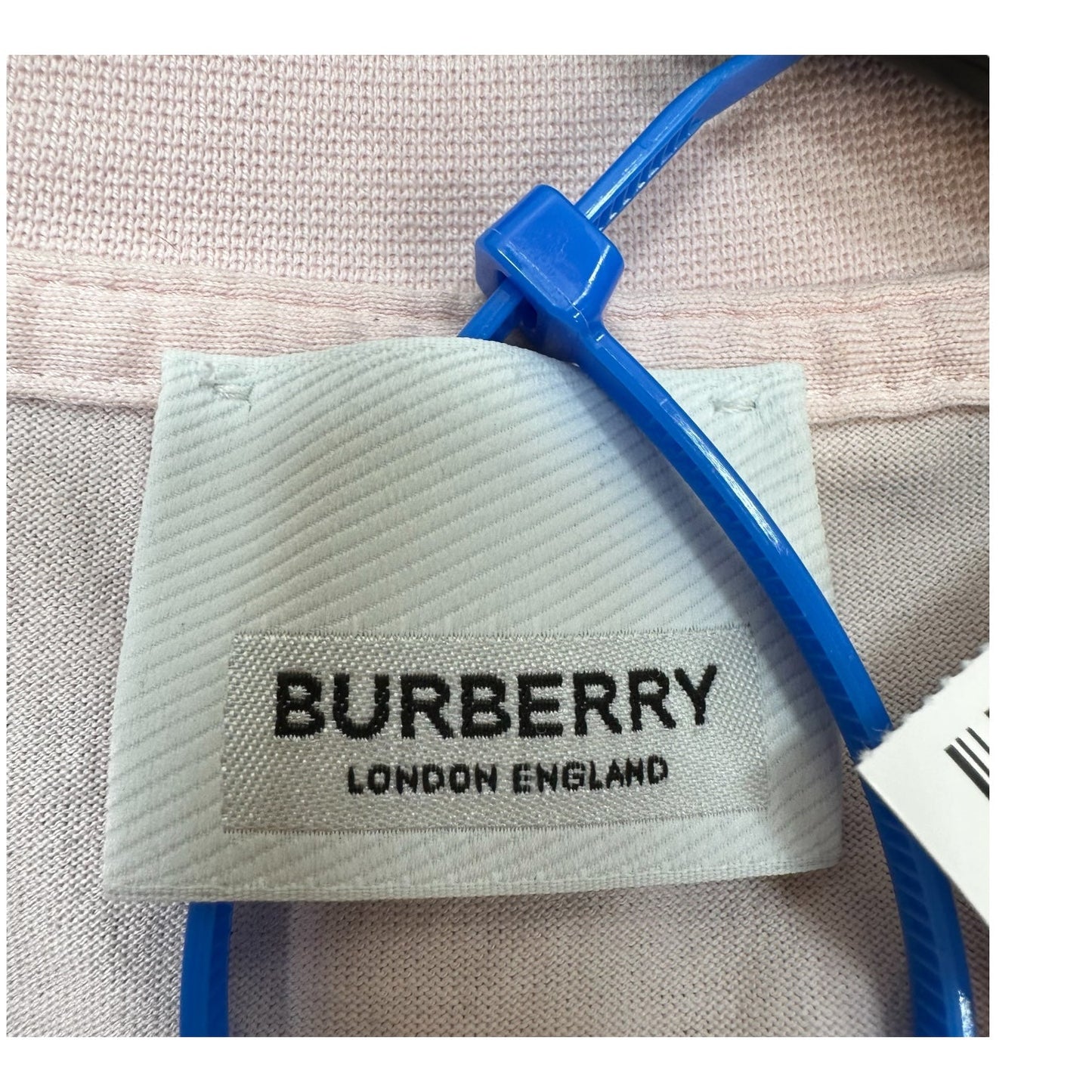 Top Short Sleeve Basic By Burberry In Pink, Size: S