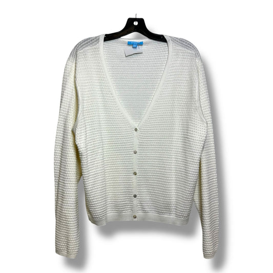 Top Long Sleeve By Draper James In Cream, Size: Xxl