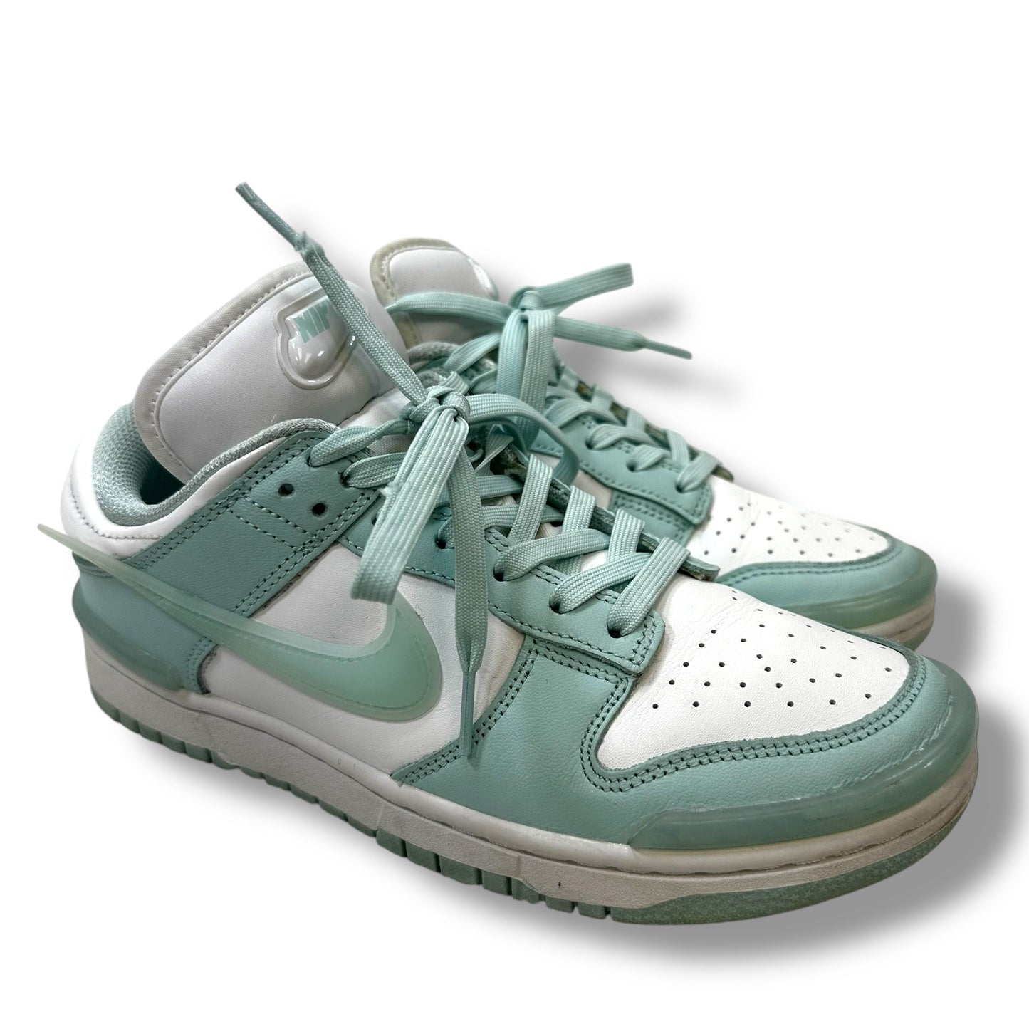 Shoes Sneakers By Nike Apparel In Teal, Size: 8.5