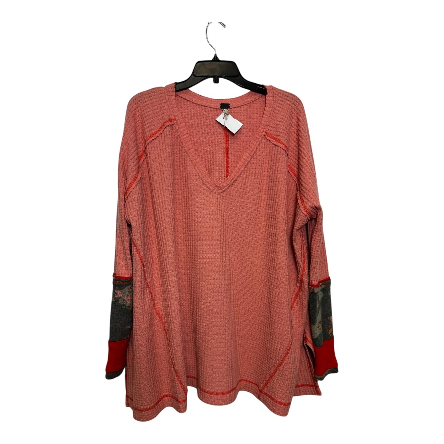 Top Long Sleeve By We The Free In Orange, Size: M