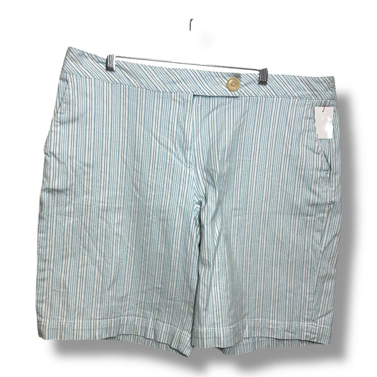 Shorts By Talbots In Striped Pattern, Size: 18
