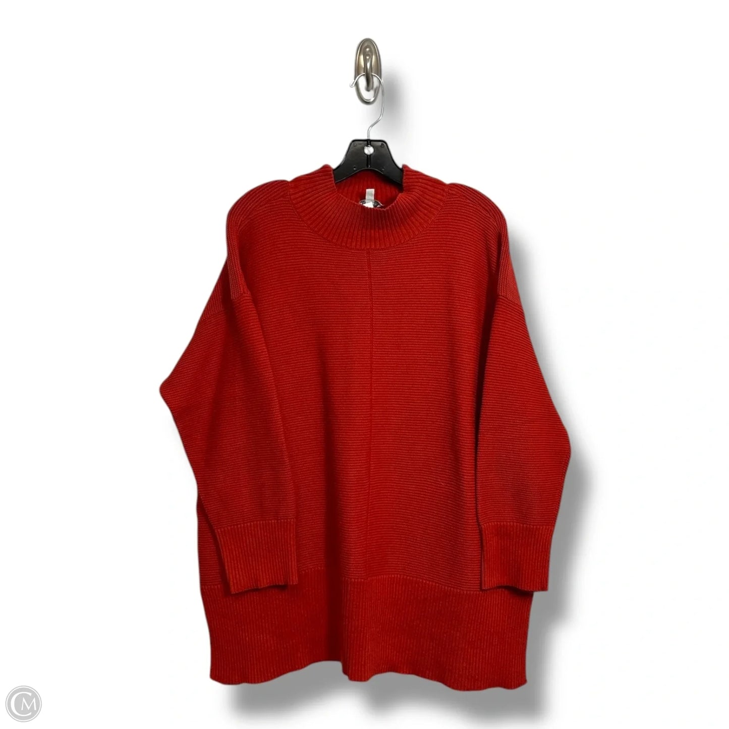 Sweater By Talbots In Orange, Size: 2x