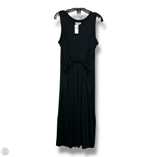 Dress Casual Maxi By Maurices In Black, Size: L