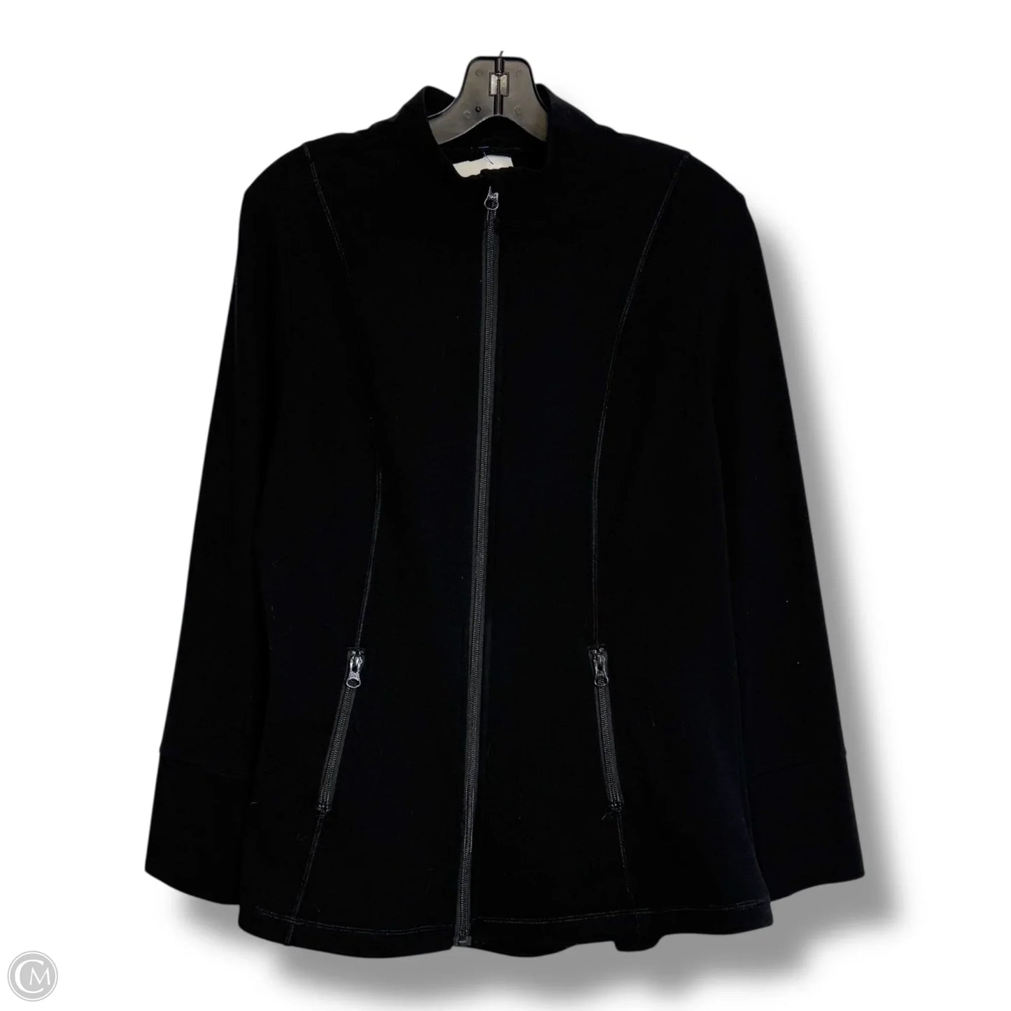 Athletic Jacket By Soma In Black, Size: L