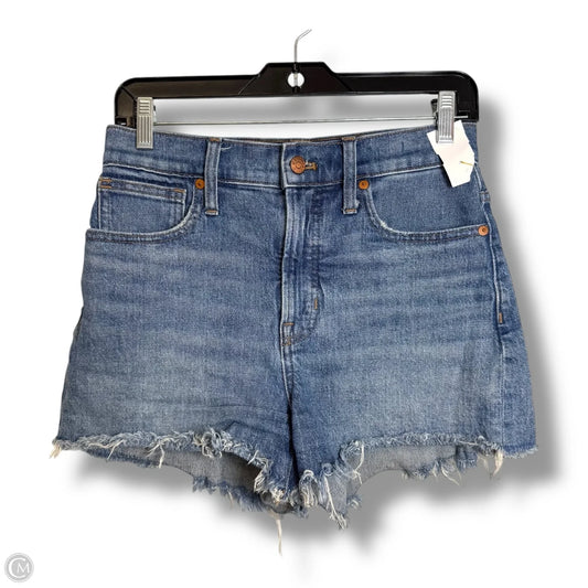 Shorts By Madewell In Blue Denim, Size: 2