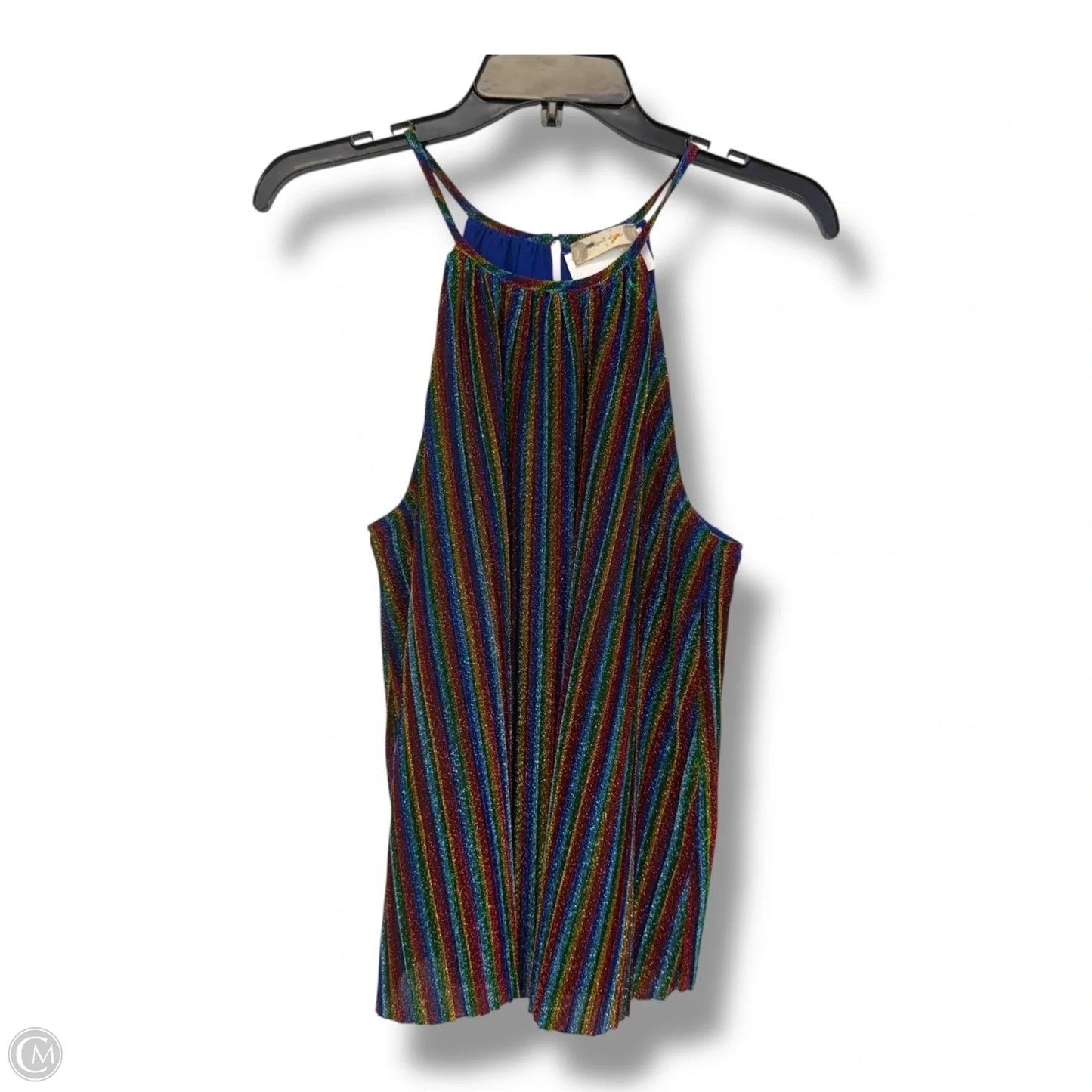 Top Sleeveless By Altard State In Rainbow Print, Size: L