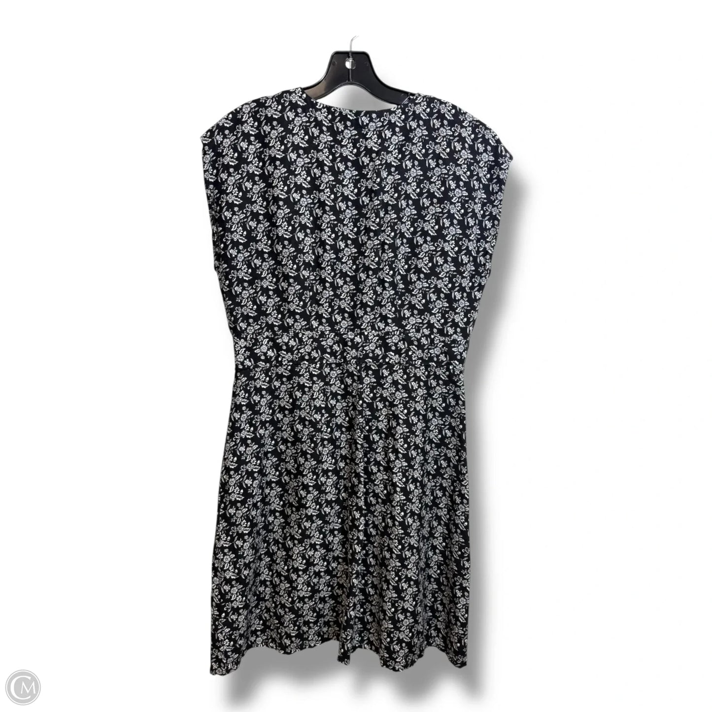 Dress Casual Short By Loft In Black & White, Size: 8