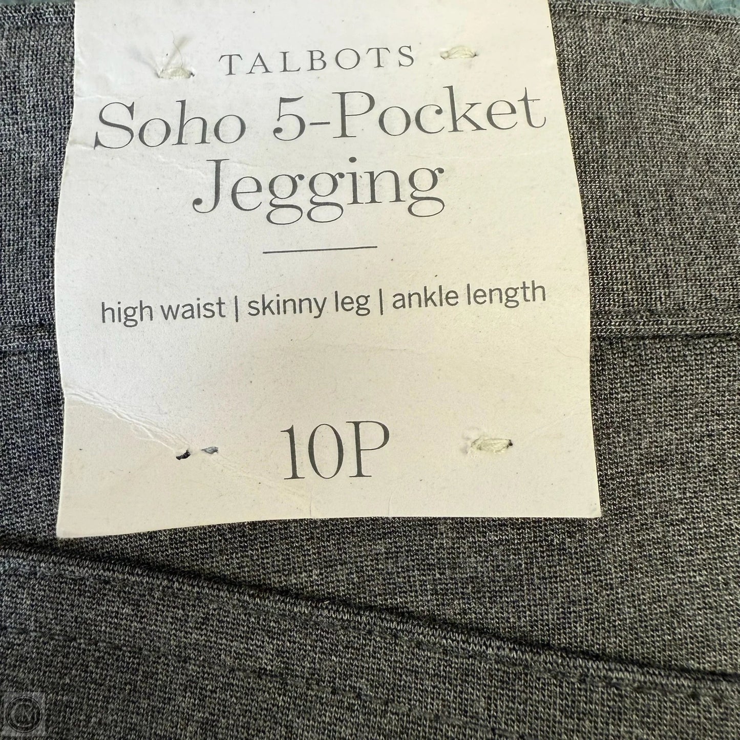 Pants Dress By Talbots In Grey, Size: 10p