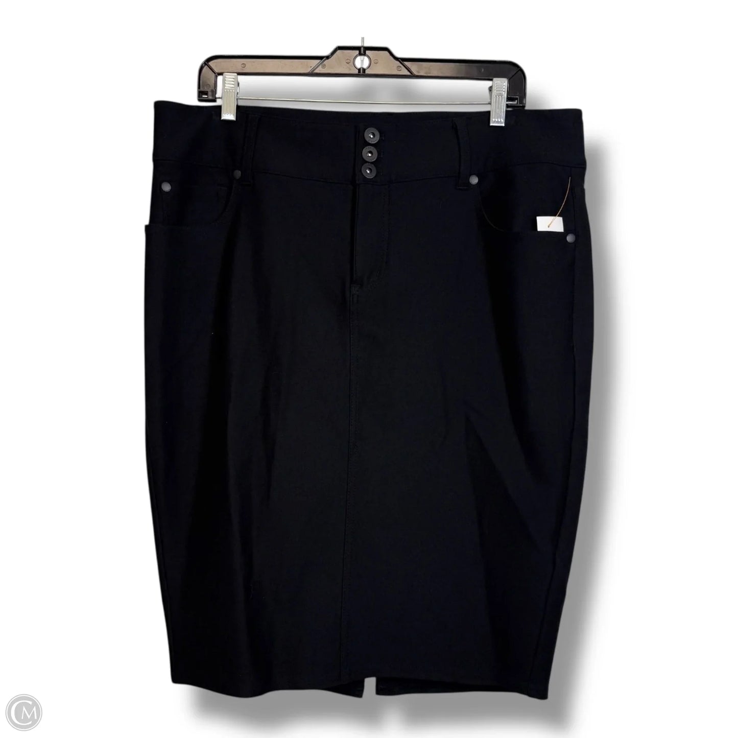 Skirt Mini & Short By Torrid In Black, Size: 16