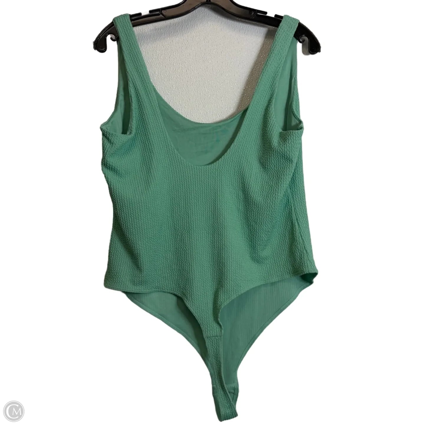 Bodysuit By H&m In Green, Size: Xl