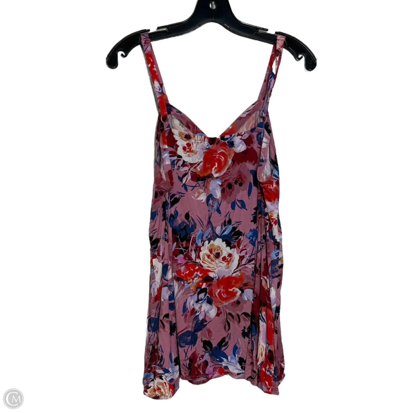 Top Sleeveless By Torrid In Floral Print, Size: M