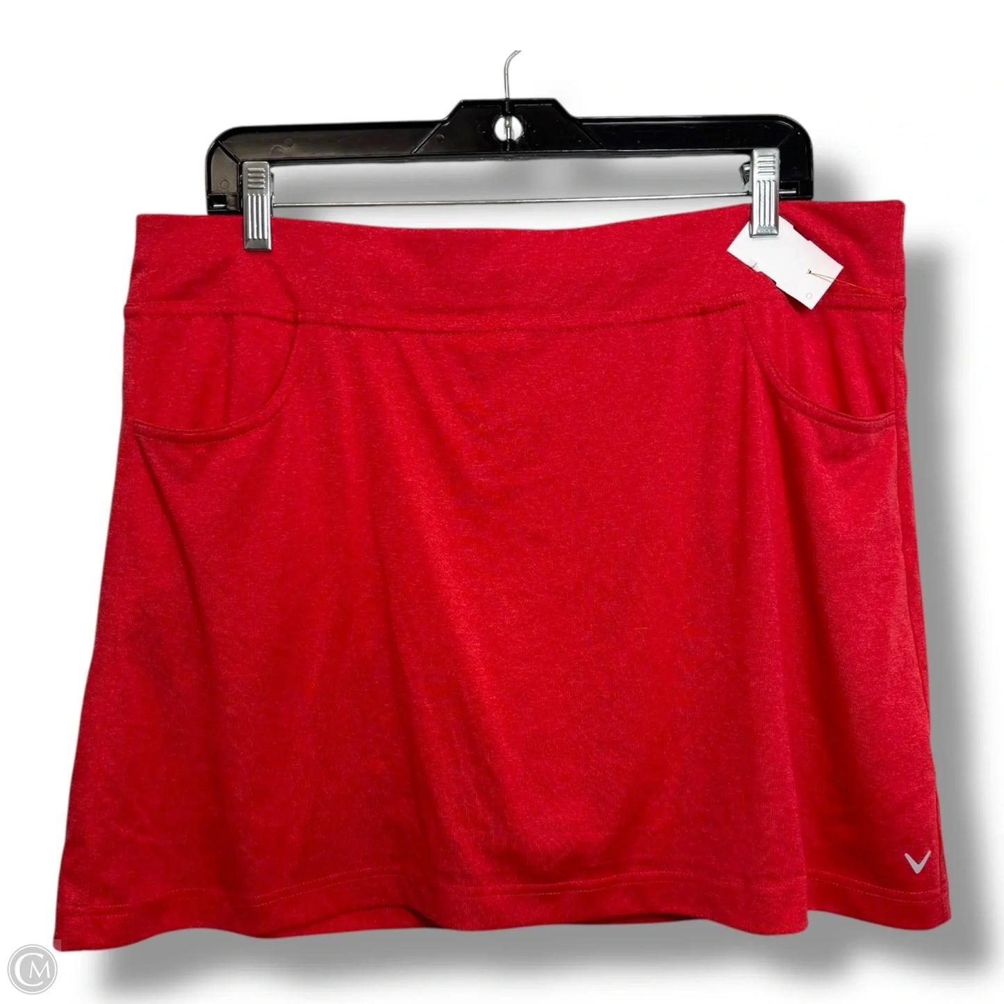 Skort By Callaway In Red, Size: Xl