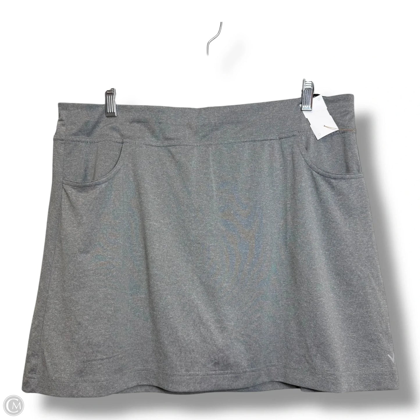 Skort By Callaway In Grey, Size: Xl
