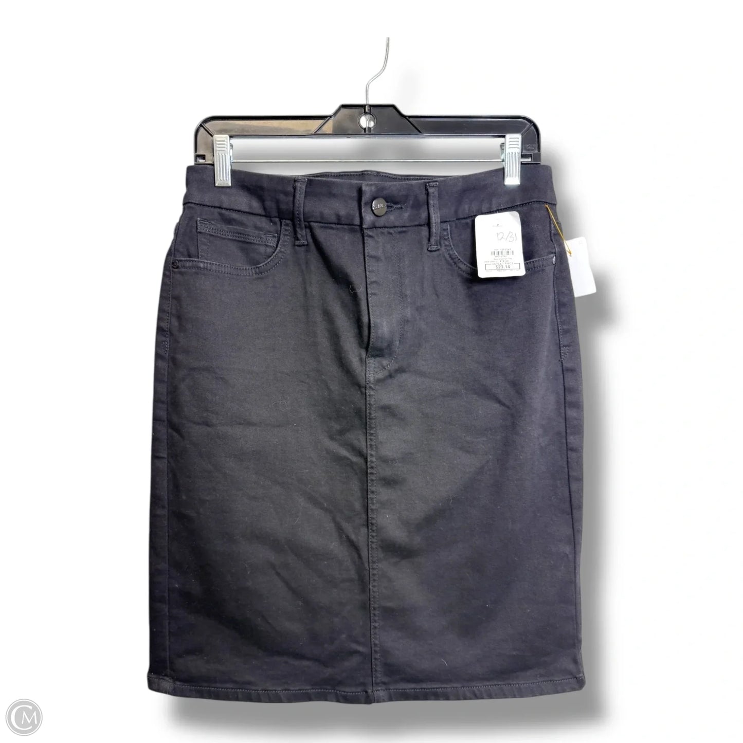 Skirt Midi By Sam Edelman In Black, Size: 12