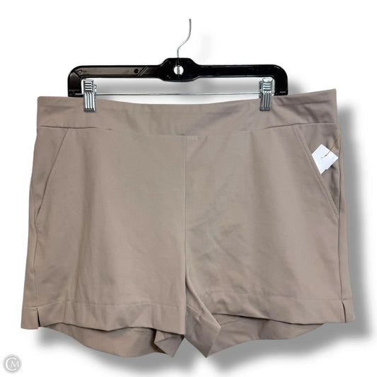 Shorts By Rachel Zoe In Tan, Size: Xl