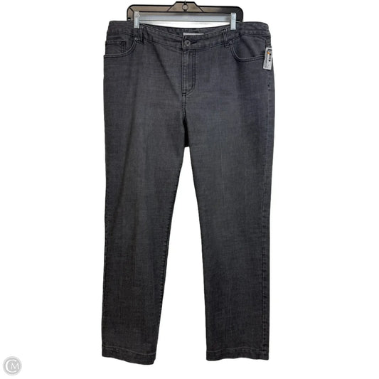 Jeans Boot Cut By Chicos In Black, Size: Xl