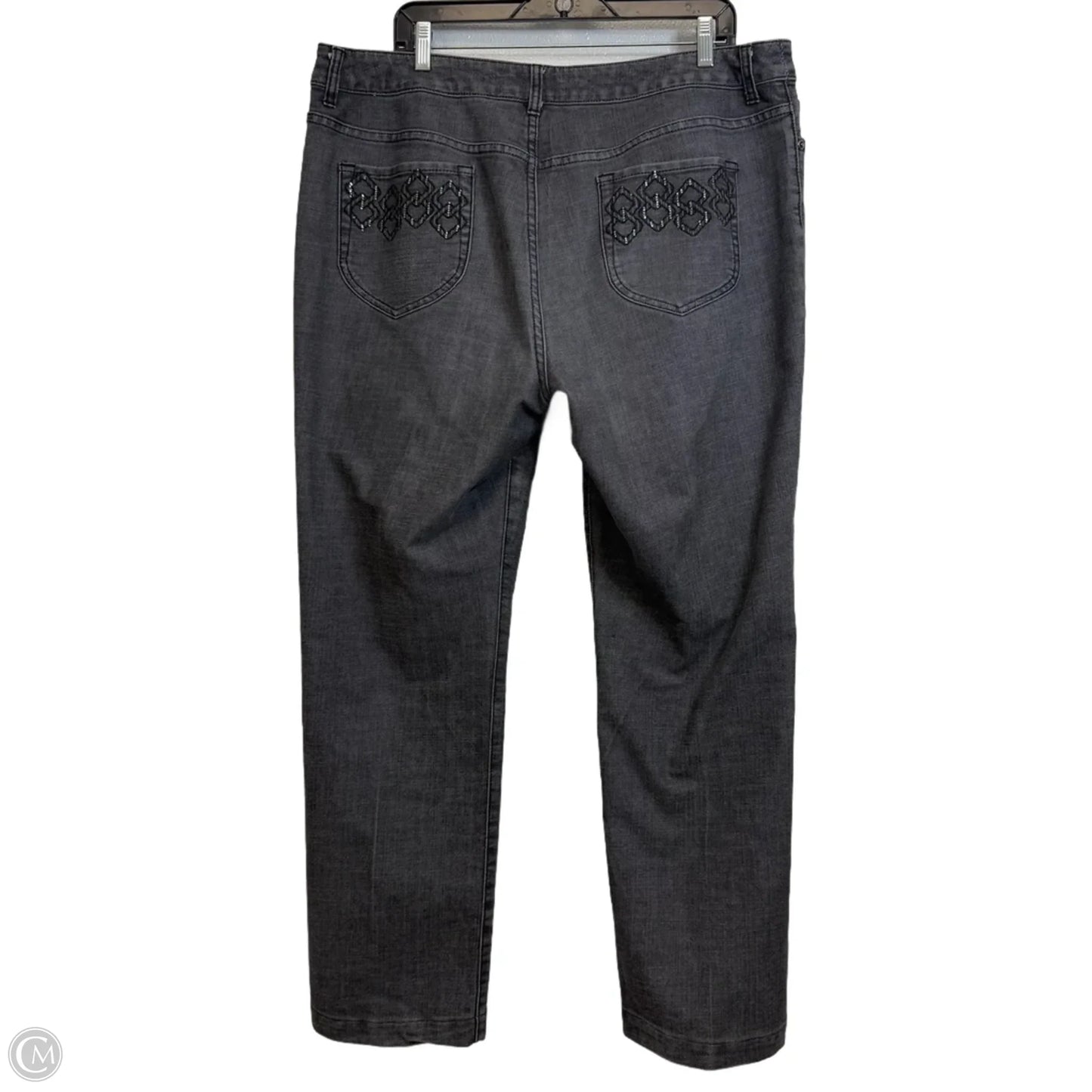 Jeans Boot Cut By Chicos In Black, Size: Xl