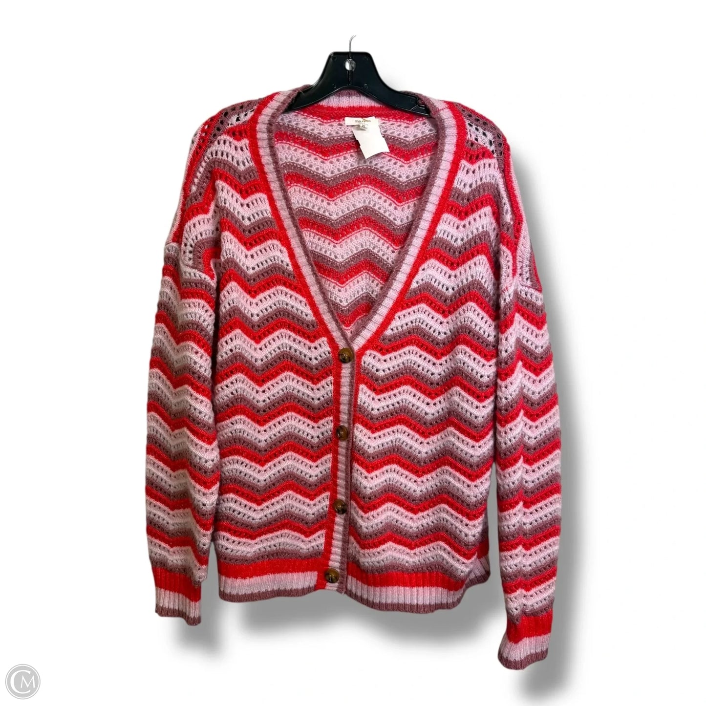 Sweater By Maurices In Striped Pattern, Size: Xl