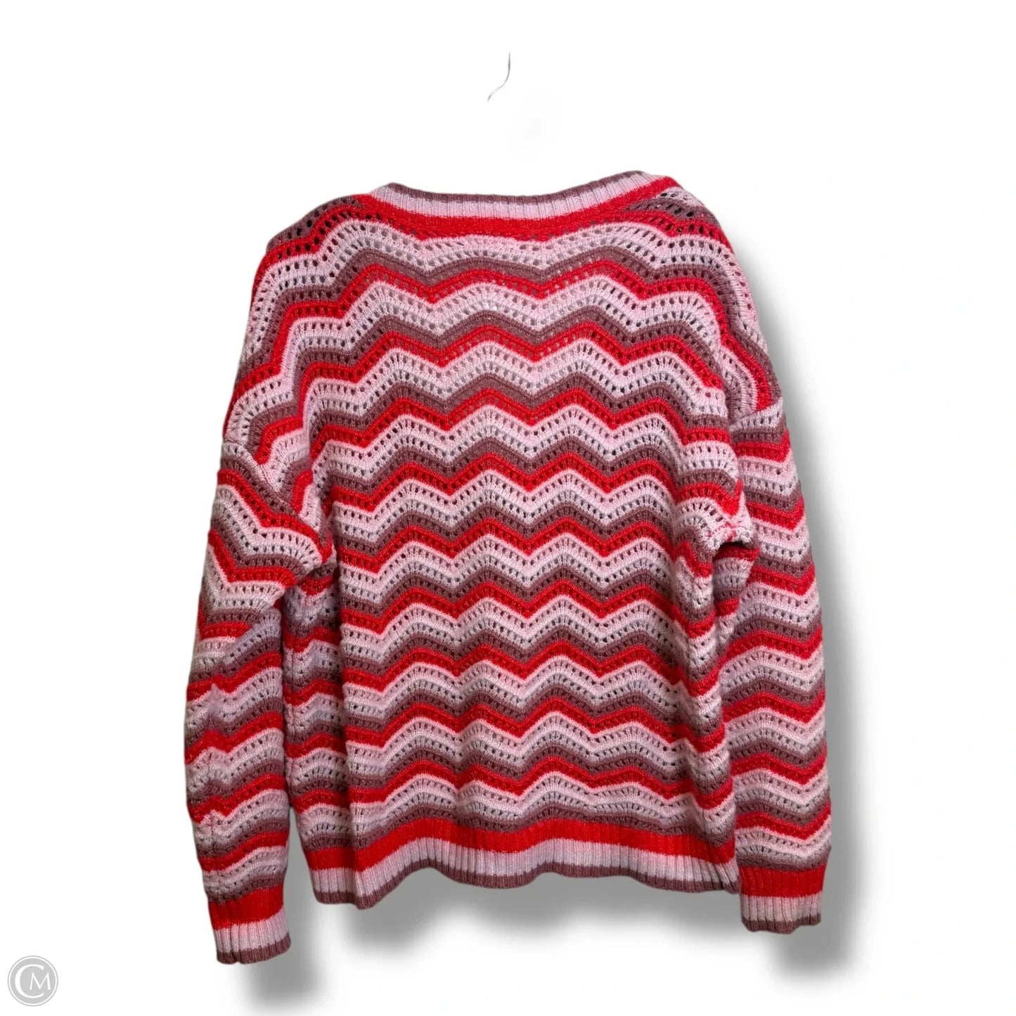 Sweater By Maurices In Striped Pattern, Size: Xl