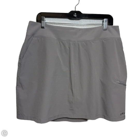 Skort By Orvis In Grey, Size: L