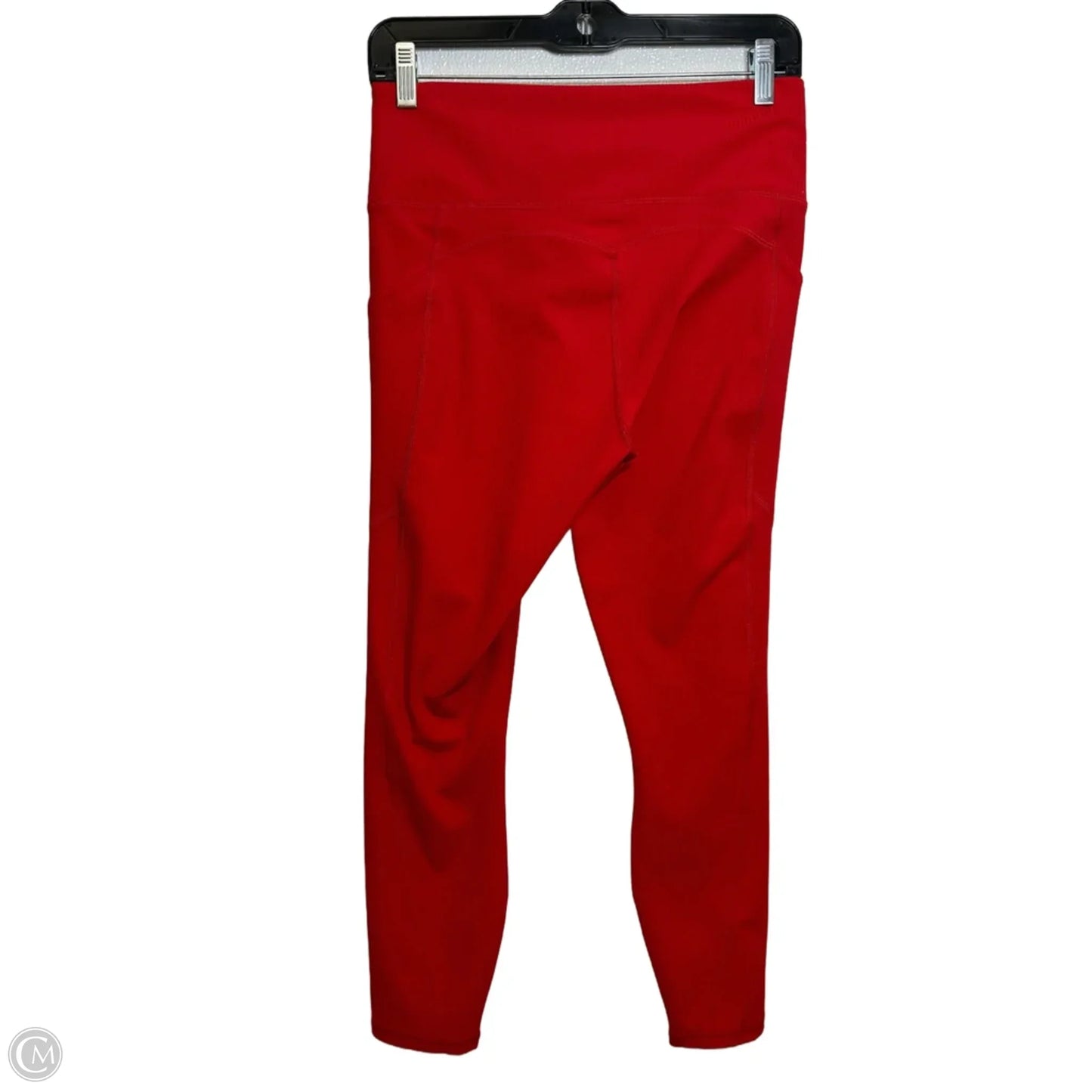 Athletic Leggings By Fabletics In Red, Size: M