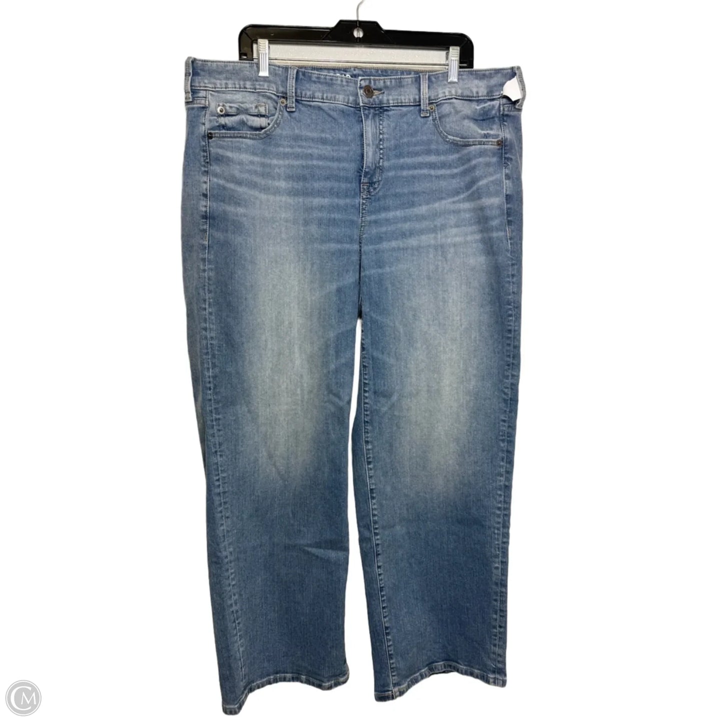 Jeans wide leg By Torrid In Blue Denim, Size: 16