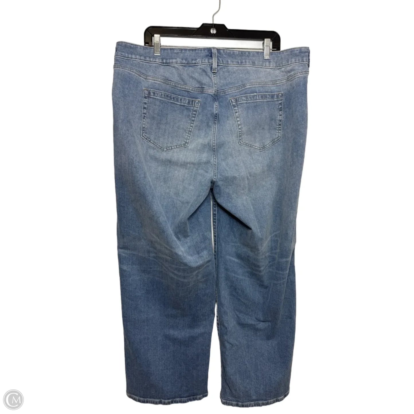 Jeans wide leg By Torrid In Blue Denim, Size: 16