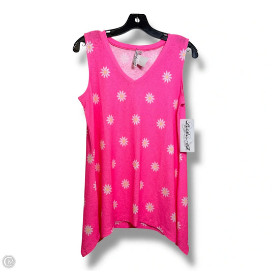 Tank Top By Lulu B In Pink, Size: S